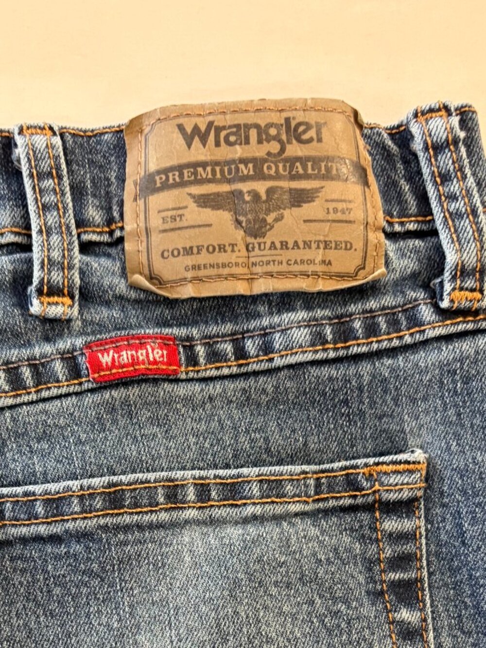 Men's Wrangler Jeans - 1097FXWXD - Size 36 x 32 Great Condition - Picture 4 of 10